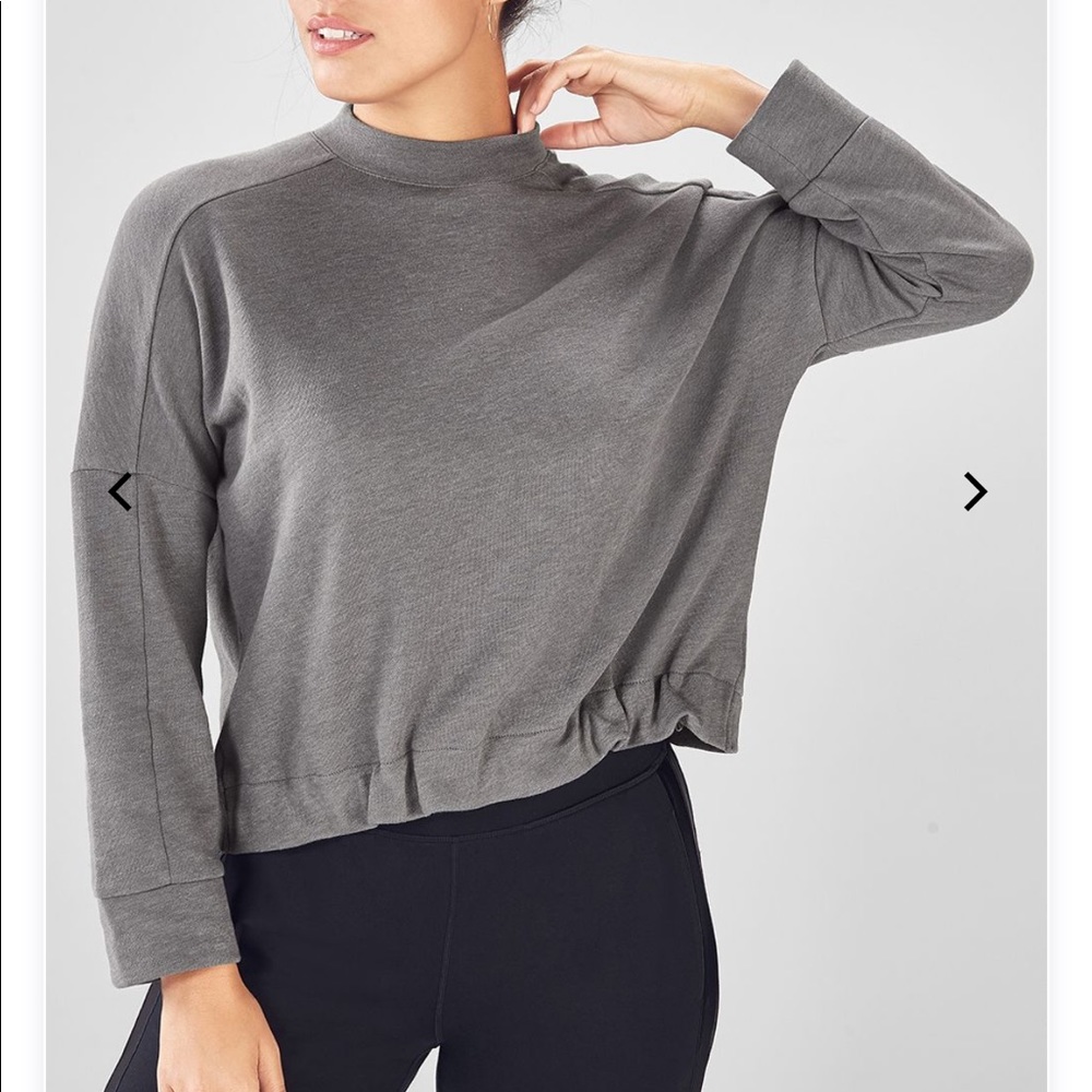 Grey Fabletics Pullover